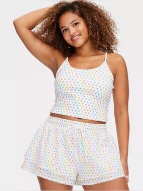 NWT Roller Rabbit Disco Hearts Shorts (size M)